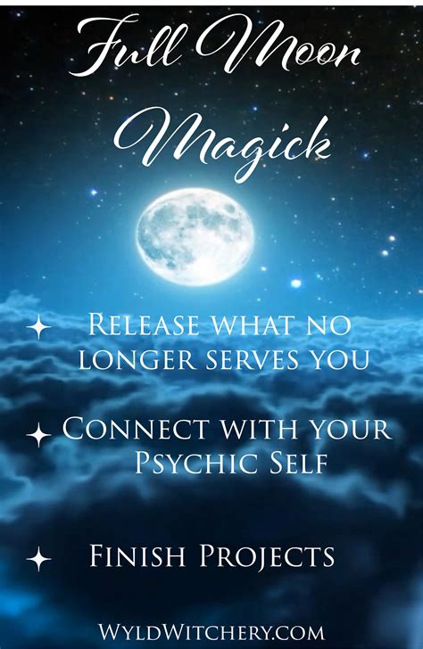 Full Moon Magic: Strengthen Your Psychic Abilities